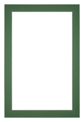 Paspartú Tamaño del Marco 61x91,5 cm - Tamaño de la Foto 55x85 cm - Bosque Verde