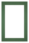 Paspartú Tamaño del Marco 62x93 cm - Tamaño de la Foto 55x85 cm - Bosque Verde