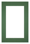 Paspartú Tamaño del Marco 62x93 cm - Tamaño de la Foto 50x70 cm - Bosque Verde