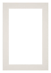Paspartú Tamaño del Marco 62x93 cm - Tamaño de la Foto 55x85 cm - Gris Claro