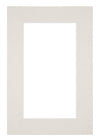 Paspartú Tamaño del Marco 62x93 cm - Tamaño de la Foto 50x80 cm - Gris Claro