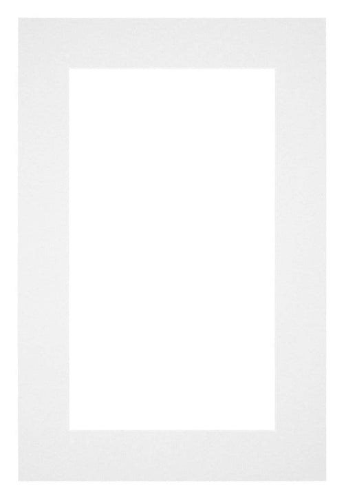Paspartú Tamaño del Marco 62x93 cm - Tamaño de la Foto 50x70 cm - Blanco
