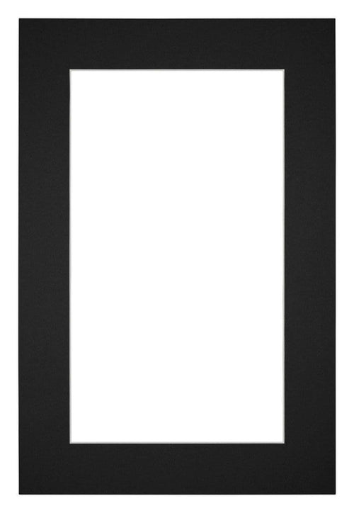 Paspartú Tamaño del Marco 62x93 cm - Tamaño de la Foto 50x70 cm - Negro