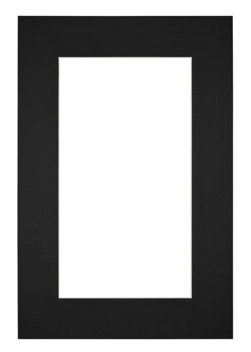 Paspartú Tamaño del Marco 62x93 cm - Tamaño de la Foto 50x80 cm - Negro