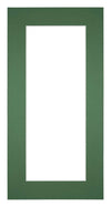 Paspartú Tamaño del Marco 50x100 cm - Tamaño de la Foto 30x80 cm - Bosque Verde