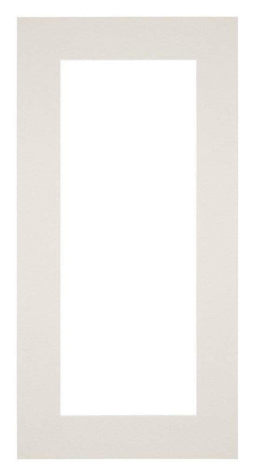 Paspartú Tamaño del Marco 50x100 cm - Tamaño de la Foto 40x80 cm - Gris Claro