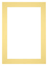 Paspartú Tamaño del Marco 36x49 cm - Tamaño de la Foto 20x30 cm - Amarillo