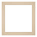 Paspartú Tamaño del Marco 20x20 cm - Tamaño de la Foto 13x13 cm - Beige