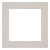 Paspartú Tamaño del Marco 25x25 cm - Tamaño de la Foto 13x13 cm - Granito Gris