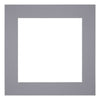 Paspartú Tamaño del Marco 70x70 cm - Tamaño de la Foto 55x55 cm - Gris