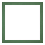 Paspartú Tamaño del Marco 70x70 cm - Tamaño de la Foto 65x65 cm - Bosque Verde