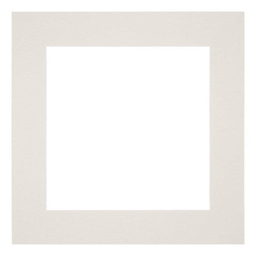 Paspartú Tamaño del Marco 25x25 cm - Tamaño de la Foto 13x13 cm - Gris Claro