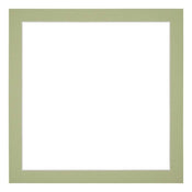 Paspartú Tamaño del Marco 60x60 cm - Tamaño de la Foto 55x55 cm - Menta Verde