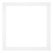 Paspartú Tamaño del Marco 70x70 cm - Tamaño de la Foto 65x65 cm - Blanco