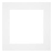 Paspartú Tamaño del Marco 70x70 cm - Tamaño de la Foto 55x55 cm - Blanco