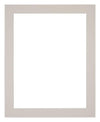 Paspartú Tamaño del Marco 24x32 cm - Tamaño de la Foto 18x24 cm - Granito Gris
