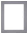 Paspartú Tamaño del Marco 50x75 cm - Tamaño de la Foto 40x60 cm - Gris
