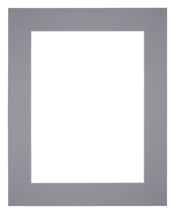 Paspartú Tamaño del Marco 56x71 cm - Tamaño de la Foto 45x60 cm - Gris
