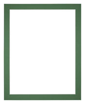 Paspartú Tamaño del Marco 60x70 cm - Tamaño de la Foto 55x65 cm - Bosque Verde