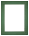 Paspartú Tamaño del Marco 50x75 cm - Tamaño de la Foto 40x60 cm - Bosque Verde
