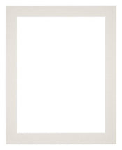 Paspartú Tamaño del Marco 20x25 cm - Tamaño de la Foto 9x13 cm - Gris Claro