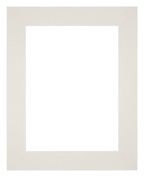Paspartú Tamaño del Marco 25x30 cm - Tamaño de la Foto 13x18 cm - Gris Claro