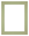 Paspartú Tamaño del Marco 50x75 cm - Tamaño de la Foto 40x60 cm - Menta Verde