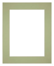 Paspartú Tamaño del Marco 56x71 cm - Tamaño de la Foto 45x60 cm - Menta Verde