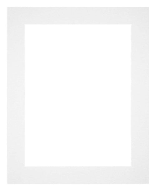 Paspartú Tamaño del Marco 50x75 cm - Tamaño de la Foto 40x55 cm - Blanco