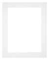 Paspartú Tamaño del Marco 50x75 cm - Tamaño de la Foto 40x60 cm - Blanco