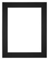 Paspartú Tamaño del Marco 50x75 cm - Tamaño de la Foto 40x60 cm - Negro