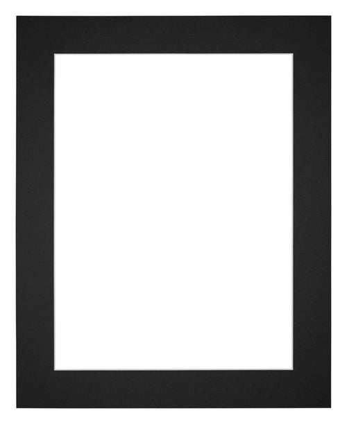 Paspartú Tamaño del Marco 50x75 cm - Tamaño de la Foto 40x60 cm - Negro