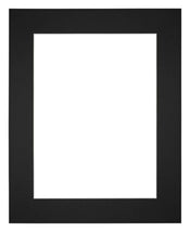 Paspartú Tamaño del Marco 56x71 cm - Tamaño de la Foto 45x60 cm - Negro