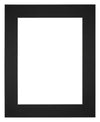 Paspartú Tamaño del Marco 25x30 cm - Tamaño de la Foto 13x18 cm - Negro
