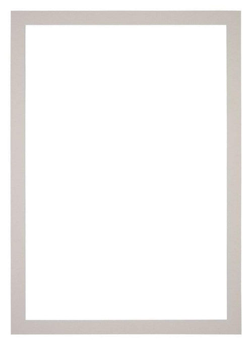 Paspartú Tamaño del Marco 70x100 cm - Tamaño de la Foto 65x95 cm - Granito Gris