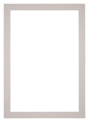 Paspartú Tamaño del Marco 70x100 cm - Tamaño de la Foto 61x91,5 cm - Granito Gris