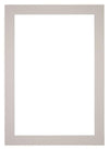 Paspartú Tamaño del Marco 32x45 cm - Tamaño de la Foto 20x30 cm - Granito Gris