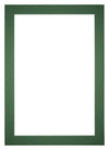 Paspartú Tamaño del Marco 32x45 cm - Tamaño de la Foto 20x30 cm - Bosque Verde