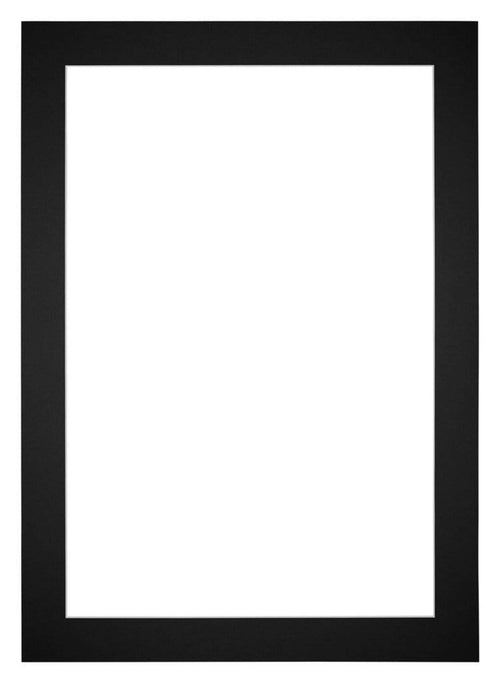Paspartú Tamaño del Marco 60x84 cm - Tamaño de la Foto 50x75 cm - Negro