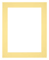 Paspartú Tamaño del Marco 50x75 cm - Tamaño de la Foto 40x55 cm - Amarillo