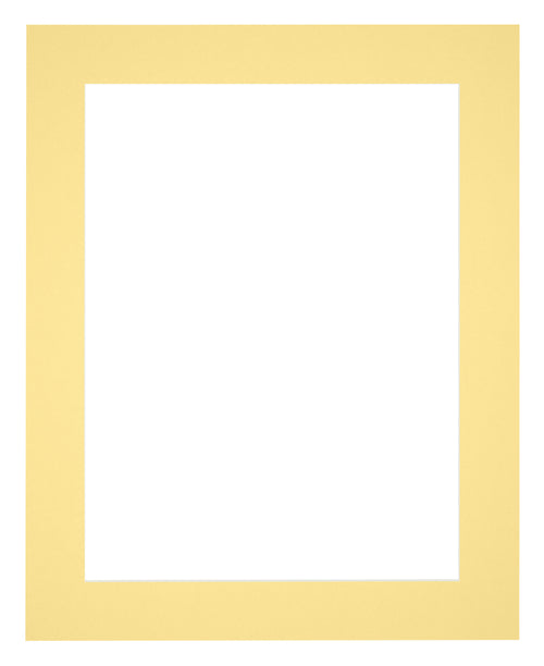 Paspartú Tamaño del Marco 50x75 cm - Tamaño de la Foto 40x55 cm - Amarillo