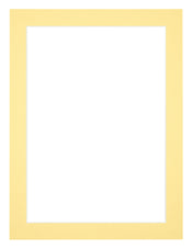 Paspartú Tamaño del Marco 60x80 cm - Tamaño de la Foto 55x75 cm - Amarillo