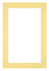 Paspartú Tamaño del Marco 62x93 cm - Tamaño de la Foto 55x85 cm - Amarillo