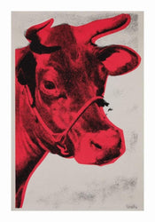 Andy Warhol  Cow 1976 Reproducción de arte 70x100cm | Yourdecoration.es