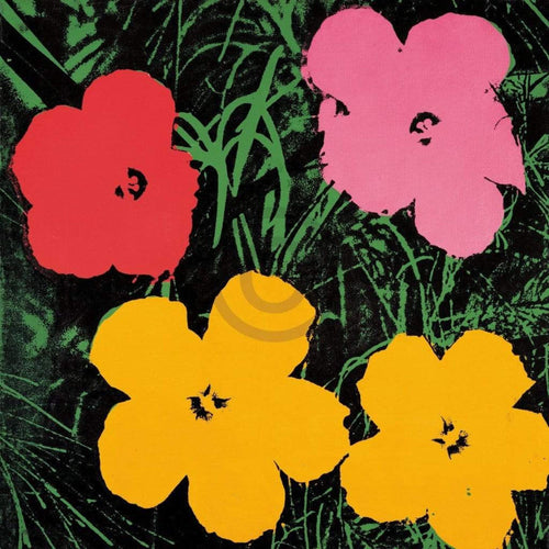 Andy Warhol  Flowers C. 1964 Reproducción de arte 60x60cm | Yourdecoration.es