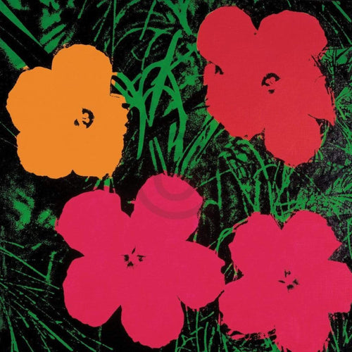 Andy Warhol  Flowers C. 1964 Reproducción de arte 60x60cm | Yourdecoration.es