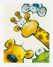 Jean Paul Courtsey  Funny Friends III Reproducción de arte 40x50cm | Yourdecoration.es