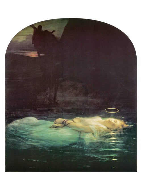 Hippolyte Paul Delaroche  The Young Martyr 1855 Reproducción de arte 60x80cm | Yourdecoration.es