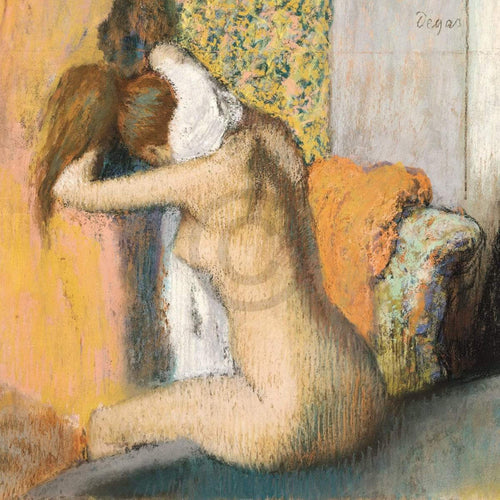 Edgar Degas  Frau nach dem Bade Reproducción de arte 80x60cm | Yourdecoration.es