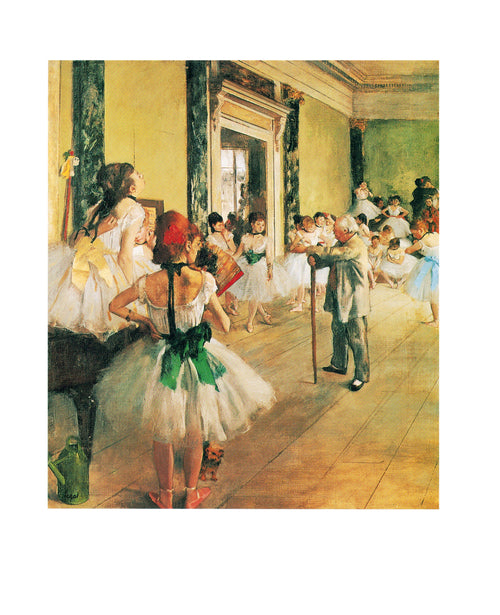 Edgar Degas  La classe de danse Reproducción de arte 24x30cm | Yourdecoration.es